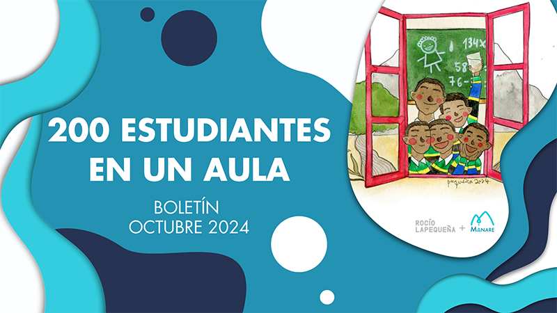 200 estudiantes en un aula, una realidad en Tanzania - BOLETÍN OCTUBRE 2024